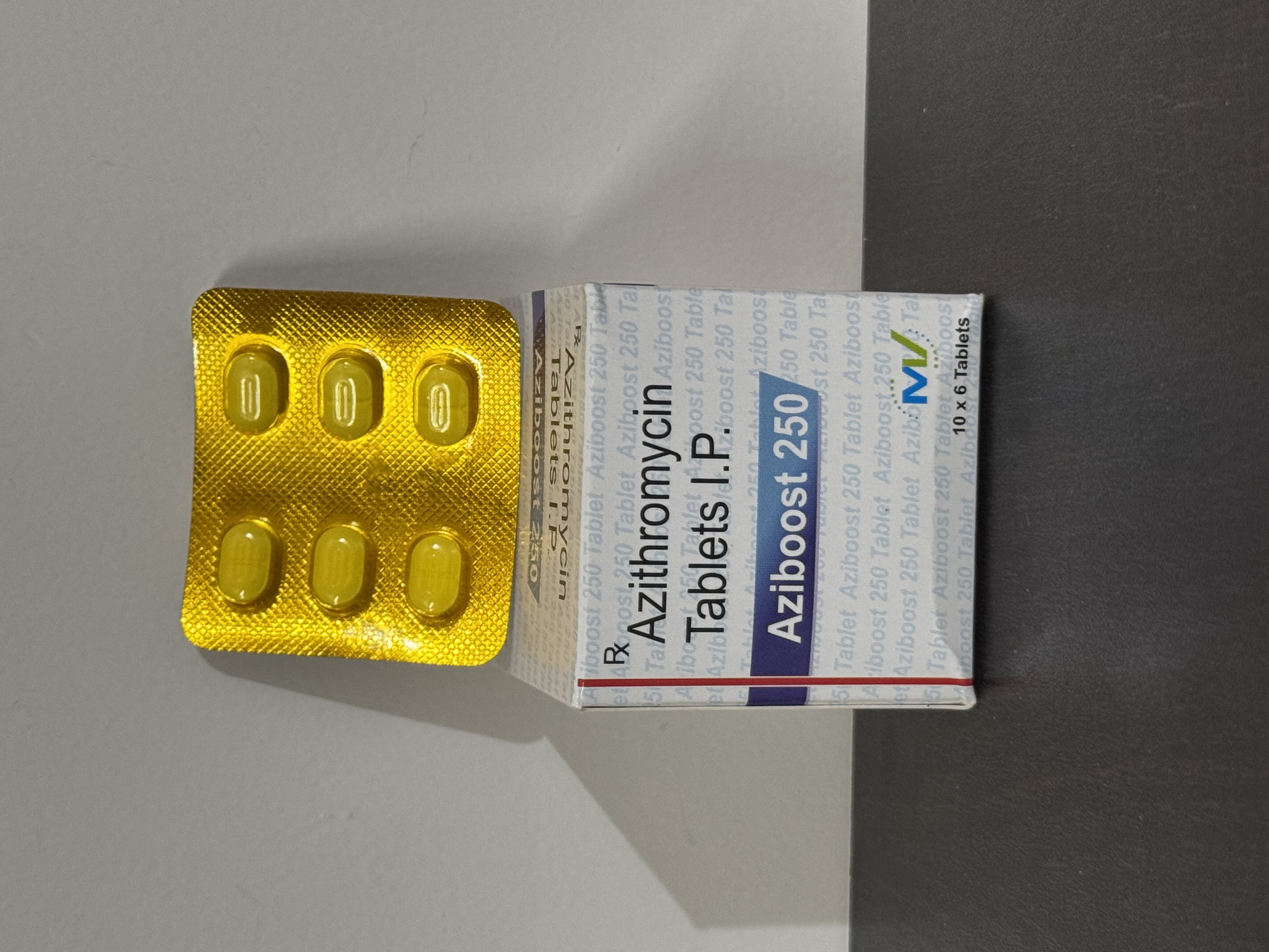  AZIBOOST 250  MG TAB