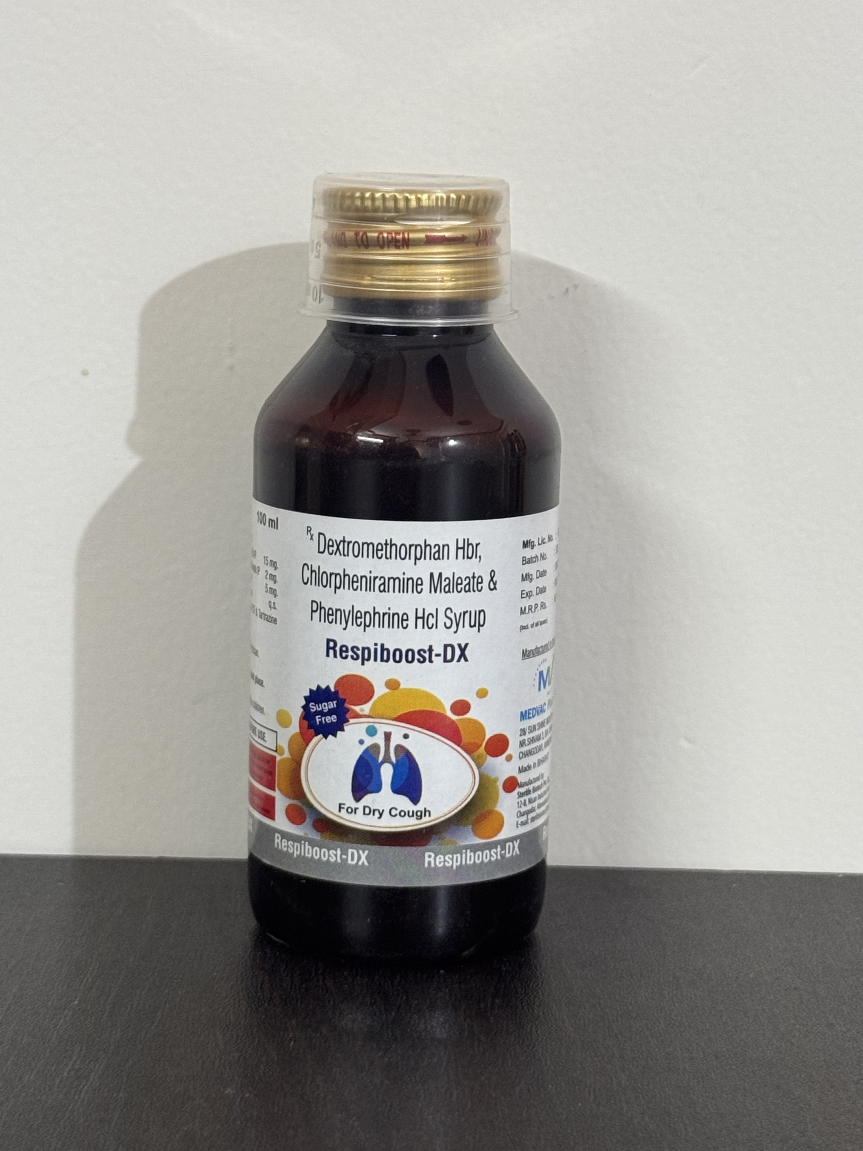 RESPIBOOST-DX SYP 100 ML